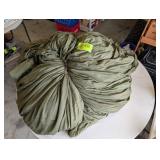 LARGE BUNDLE OF US MILITARY PARACHUTE MATERIAL