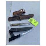 GROUP INCLUDING FILLET KNIFE, IMPERIAL FIXED BLADE