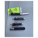 GROUP OF VINTAGE POCKET KNIVES, ELECTRICIAN'S KNIF