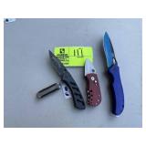 GROUP OF MISC POCKET KNIVES