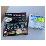 COBRA 25NWLTD CLASSIC CB RADIO AND MARINER VHF MAR