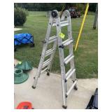MULTIPLE POSITION LADDER, 17 FT