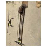 TWIST AUGER POST HOLE DIGGER AND LINEMAN