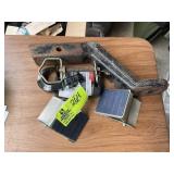 MISC GROUP INCLUDING TRAILER DROP HITCH, AC DELCO