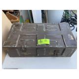 MILITARY 81 MM CANNON ARTILLERY SHELL CASE, 25 IN