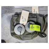 GAS MASK CASES AND EXTRA FILTERS