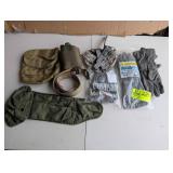 GROUP INCLUDING, CANTEEN WITH POUCH, COLD WEATHER