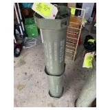US MILITARY 120MM WEAPON CANISTER