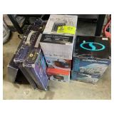 GROUP INCLUDING AQUA JOE 100FT HOSES, SMALL SPACE