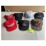 GROUP OF MISC BALL CAPS