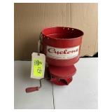 VINTAGE CYCLONE SEED AND FERTILIZER SPREADER