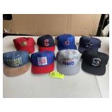 GROUP OF SPORTS THEMED BALL CAPS