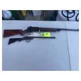 VINTAGE ROY ROGERS CAP GUN RIFLE WITH METAL BARREL