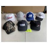 GROUP OF MISC BALL CAPS