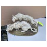 APPEARS TO BE ANTIQUE ROYAL DUX CERAMIC FIGURINE,