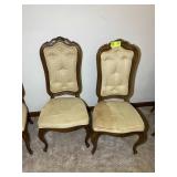 PAIR OF APPEAR TO BE THOMASVILLE UPHOLSTERED SEAT