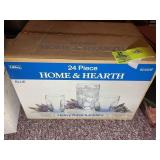 LIBBEY 24 PIECE HOME AND HEARTH HEAVY BASE TUMBLER
