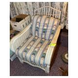 WICKER STYLE ARM CHAIR