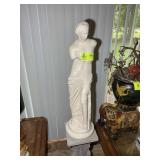 CERAMIC STYLE STATUE, APPROX 36 IN TALL