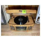 ACCUTECH AM/FM STEREO, TURNTABLE, CD, CASSETTE RAD