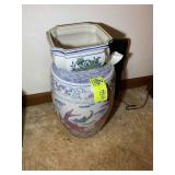 ORIENTAL THEMED PLANT STAND 16 IN TALL AND ORIENTA
