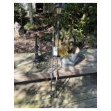 GROUP OF YARD ART STATUES
