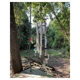 LARGE WIND CHIME, APPROXIMATELY 30 INCHES TALL