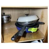 GROUP OF MISC FRYING PANS