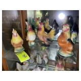 THIRD SHELF RIGHT SIDE, CERAMIC STYLE CHICKEN PLAN