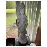CONCRETE STATUE OF GUANYIN, !!LARGE!! 41 IN TALL