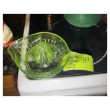 URANIUM GLASS JUICER