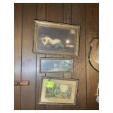 GROUP OF FRAMED PRINTS, 10 IN X 8 IN UP TO 20 IN X