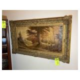 FRAMED AND MATTED OIL ON CANVAS, BY ARTIST DONSEN,