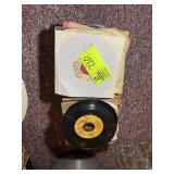 GROUP OF 45 RECORDS, VARIOUS TITLES AND AUTHORS