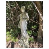 LARGE CONCRETE STATUE DAMAGE TO BASE APPROXIMATELY