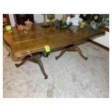 THOMASVILLE DOUBLE PEDESTAL FINE DINING TABLE WITH