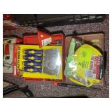 MISC GROUP INCLUDING, FUNNEL, PUTTY KNIFE SET, SEA