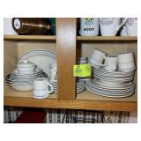 GROUP OF LYNNS STONEWARE, 35 PCS