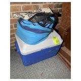 COLEMAN HARD SIDE COOLER AND SOFT SIDED COOLER