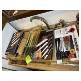 GROUP OF KITCHEN KNIVES, KUCHEN STOLZ, ETC