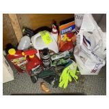 GROUP OF MISC GARDENING SUPPLIES, SEVIN CHEMICALS,