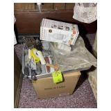 AIR FRYER AND GROUP OF KITCHEN UTENSILS AND BAKING