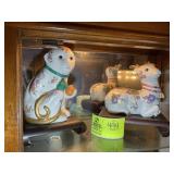 PAIR OF FRANKLIN MINT FIGURINES, THE IMPERIAL DEER