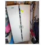 TWO-DOOR METAL STORAGE CABINET 30 IN X 11 IN BY 63