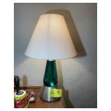 TABLE TOP LAVA LAMP LIGHT, 24 IN TALL WITH SHADE