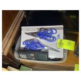 SMALL TOTE WITH MAGNIFYING GLASSES, FLASHLIGHTS, S