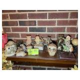 CONTENTS OF MANTLE LEFT SIDE INCLUDING OWL RELATED