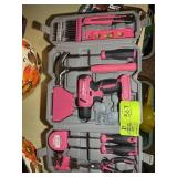 HI-SPEC TOOL SET WITH 8 VOLT LITHIUM ELECTRIC DRIL