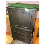 TWO-DOOR THREE DRAWER CABINET 32 IN BY 20 IN BY 54