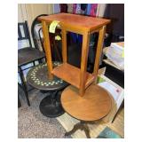 GROUP OF MISCELLANEOUS SIDE TABLES 23 AND 24 IN TA